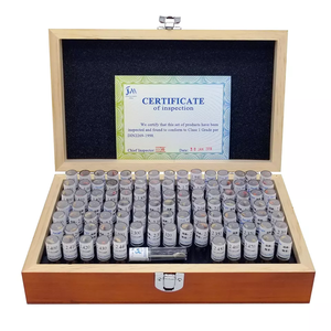 0.10mm-10.00mm परिशुद्धता स्टील पिन गेज धारक जाने nogo प्लग गेज पिन प्लग गेज सेट - Product Image 1