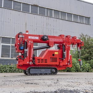 Mini Grúa Araña Telescópica, Altura de Elevación de 6.8 Metros, Elevador de Construcción Móvil Compacto para - Product Image 5