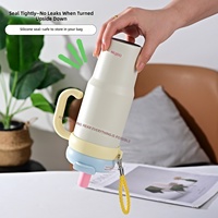 Bouteille d'eau isotherme en acier inoxydable à double paroi, personnalisable, anti-fuite, pour la randonnée, la gym, le travail, les voyages, l'école et la voiture, usage quotidien, vente en gros
