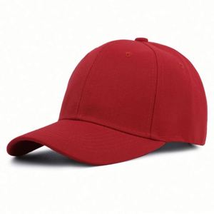 Wholesale Customized Logo Sporty Common Fabric High Quality Unisex Adjustable Baseball Cap for Women Men - Product Image 4