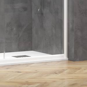 Kamalu KE-1000B 100x100 doppia cabina doccia scorrevole bianco opaco - Product Image 5