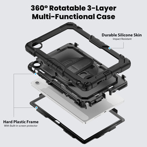 Custodia per <span class=keywords><strong>Tablet</strong></span> pesante per <span class=keywords><strong>Lenovo</strong></span> Tab 10.1 ''TB-311FU/TB-311XU 2025 con protezione dello schermo antiurto per tracolla - Product Image 3