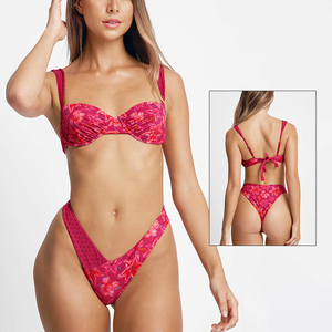 Fabricant de maillots de <span class=keywords><strong>bain</strong></span> à marque privée – Offre Spéciale : Ensembles de bikinis personnalisés, maillots de <span class=keywords><strong>bain</strong></span> pour femmes avec armatures et coupe haute - Product Image 3