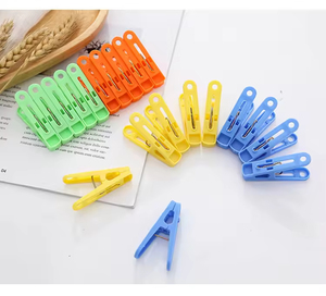 Pinces <span class=keywords><strong>à</strong></span> <span class=keywords><strong>linge</strong></span> en <span class=keywords><strong>plastique</strong></span> multifonctionnelles et robustes, colorées, avec ressorts, pratiques et réutilisables, lot de 20 - Product Image 5