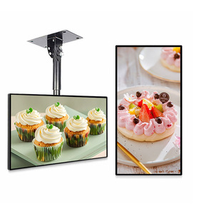 55 inch HD Màn hình LCD Treo tường treo hiển thị kỹ thuật số điện tử bảng menu cho nhà hàng cafe cửa hàng quảng cáo - Product Image 1