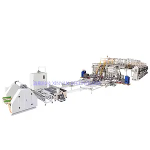 Premium 1200mm Automatic 10-Head Online SAP Paper C-Fold Machine for Diaper and Sanitary Pad Production
