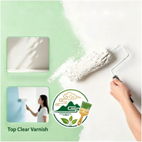 Revêtement liquide acrylique à base d'eau pour intérieur et extérieur, couche de finition transparente, scellant, peinture pour pierre naturelle, couverture protectrice, vente en gros