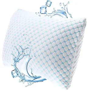 Лидер продаж, охлаждающая ткань, измельченная подушка для кровати из пены с эффектом памяти