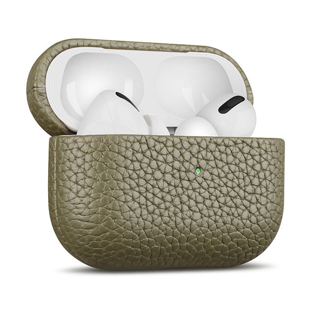 Cossni High Quality Leather Shockproof Wireless Earbuds Protective Case for Airpods Pro Luxury PU Cover