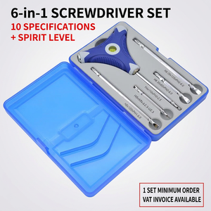 Multi Bit <b>Screwdriver</b> Set 60 Pcs Cross Phillips Bits With Level Tool For Home Diy Repair - Product Image 5