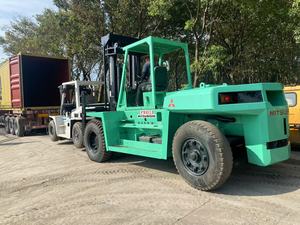 <b>Used</b> Mitsubishi FD150 Diesel Engine Forklift 15 Ton Good Condition Mining Earthmoving Heavy Equipment for Sale - Product Image 5