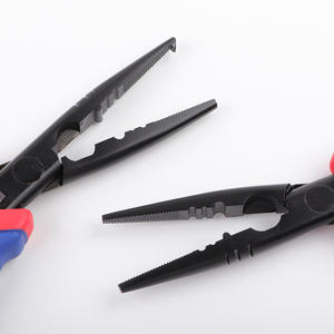 คีมปากแหลมเหล็กโครเมี่ยมวาเนเดียมเกรดอุตสาหกรรม ขนาด 100 มม. ปากหยักกว้าง 1/4 นิ้ว ปลายแหลม หน่วยวัดแบบอิมพีเรียล - Product Image 5