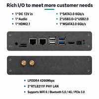 Mini PC Industrial Sin Ventilador Rockchip RK3576, DC12V, HDMI 2.1, SATA 3.0 de 2.5 Pulgadas, WIFI6, 4K, 120HZ, Garantía de 3 Años
