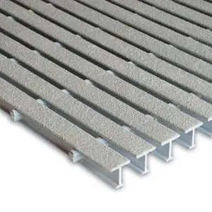 Anti slip FRP pultruded grating