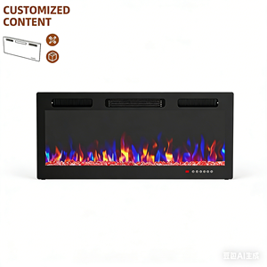 Chimenea de vapor de agua 3D, llama artificial decorativa, sin calor, segura para interiores, hogar, sala de estar, mueble de <span class=keywords><strong>TV</strong></span>, decoración de hotel - Product Image 2