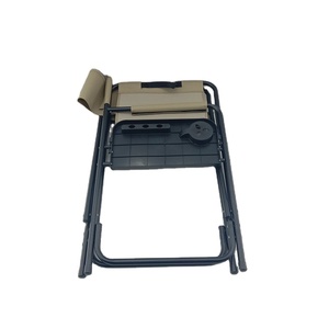 Silla plegable pequeña portátil Sillas de camping de metal de diseño moderno para pesca al aire libre Plegable y práctica - Product Image 5