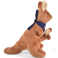 Jouet en peluche douce Kawaii, kangourou australien, jouet en peluche douce pour fille, cadeaux, Offre Spéciale