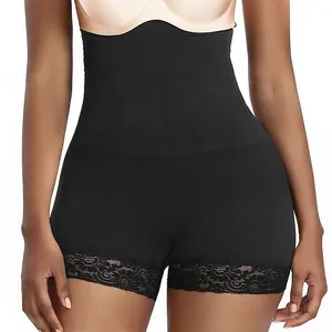Boby Shapewear-pantalones cortos transpirables para mujer, bragas clásicas deslizantes de encaje, ropa adelgazante sin costuras - Product Image 1