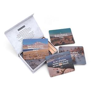 Jeu <span class=keywords><strong>de</strong></span> cartes d'affirmation Hicreate, boîte en carton <span class=keywords><strong>de</strong></span> haute qualité, cartes flash, impression <span class=keywords><strong>de</strong></span> jeux <span class=keywords><strong>de</strong></span> cartes - Product Image 5
