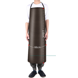 PVC-Schürze Wasserdicht und öl beständig für Männer, die in Schlachthöfen arbeiten Aquatische Lebensmittel fabriken Haushalts küchen, die <span class=keywords><strong>Apro</strong></span> kochen - Product Image 6