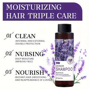 Champú de Lavanda 100G con Esencia Pura de Lavanda, Ofrece un Aroma Floral Calmante, Control de Grasa y Volumen - Product Image 4