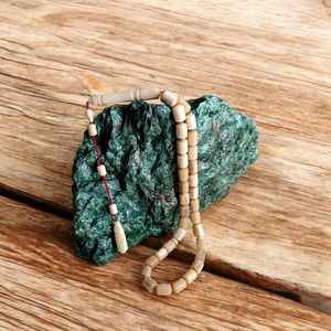 Cuentas de cuerno de búfalo tradicionales, Tasbih, artesanía natural, cuentas de oración hechas a mano para uso devocional, meditación y reflexión consciente. - Product Image 4