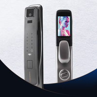 Serrure de porte intelligente à reconnaissance faciale 3D, fonction de visionneuse de veines digitales, haute sensibilité, application Xhome, carte-clé, mot de passe, serrure numérique