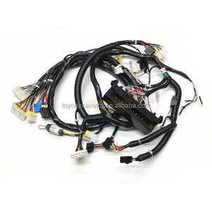 電気エンジンケーブル ワイヤーハーネス 4HK1 4JJ1 6HK1 6UZ1 4JB1 6WG1 4LE2 エンジンハーネス いすゞ用配線ハーネス - Product Image 1