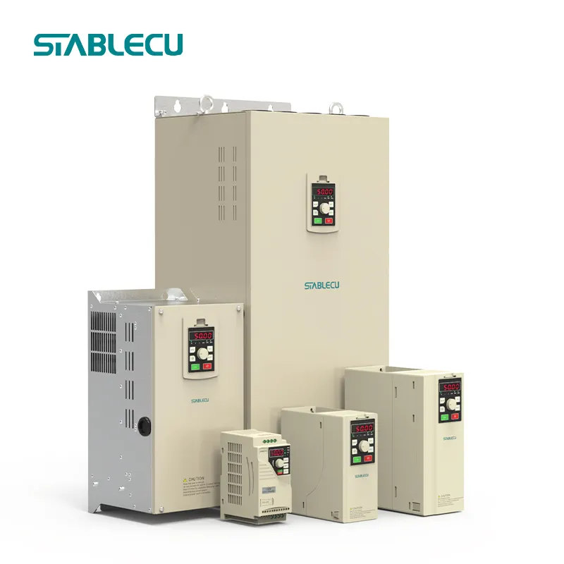 STABLECU alta potencia 90kw VFD AC inversor de frecuencia VSD 380V controladores de frecuencia variable trifásicos industria regulador de motor de CA