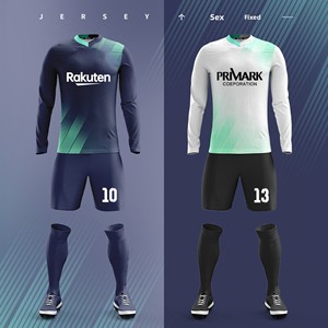 <span class=keywords><strong>2026</strong></span> 長袖ポリエステルサッカートレーニングスーツセットユニセックスチーム競技チームユニフォーム夏大人用 - Product Image 5