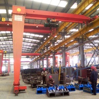 Grue portique industrielle électrique télécommandée SDCRANE de type MH, capacité de charge de 10 tonnes, pour levage intérieur et extérieur