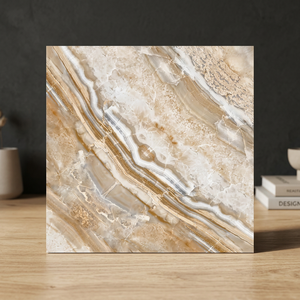 Piedra sinterizada Foshan Vistaar 600x600x8 Guatemala Nuevas baldosas de porcelana pulida de ladrillo refractario para exteriores tipo mármol - Product Image 1