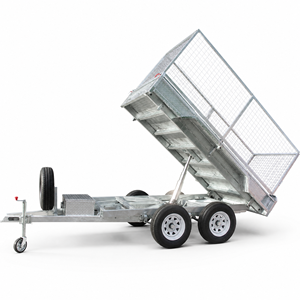 Doble freno eléctrico Ejes 3500KG ATM Caja completamente soldada <span class=keywords><strong>Remolque</strong></span> <span class=keywords><strong>basculante</strong></span> hidráulico - Product Image 6