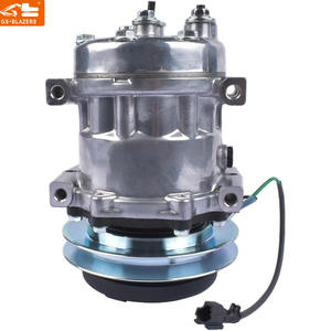 Compresor de aire acondicionado KHR3241 47759181 LC91V00001F1 para Kobelco SK200 SK400, caja de SK-6 CX210, excavadora de correa de enlace - Product Image 5