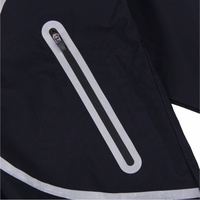 Dames réfléchissantes sans couture personnalisées en plein air 100% polyester sport manteaux de course femmes 160g vestes coupe-vent légères