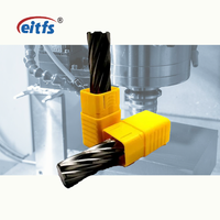 Fraise à queue en carbure EITFS OEM à 4 dents, revêtement Ti-Al, non standard, pour usinage CNC, outil de fraisage en tungstène