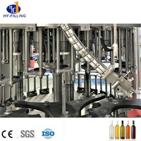 Automatique Champagne/vin mousseux/whisky/Vin Rouge Bouteille En Verre Machine de Ligne de Remplissage