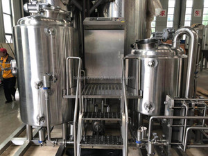 Système de brasserie Tonsen <span class=keywords><strong>300L</strong></span> à trois cuves et deux réservoirs, équipement de brasserie artisanale, équipement de brassage de bière - Product Image 5