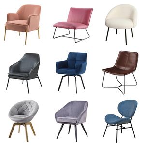 Round Accent Lounge Arm <strong>Rest</strong> Ottoman Massage Stainless Steel Genuine Leather Reclining <strong>Armchair</strong> Lounge Chair with Ottoman - Product Image 6