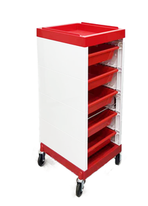 Muebles de salón profesional, carros de plástico para salón de belleza, carrito de peluquero, herramientas de peluquería, peluquería de Spa - Product Image 5