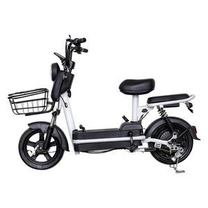 Chinese 350W Brushless Electric City Bike 48V 12ah Rechargeable Integrated Smart Digital Battery Steel <b>Frame</b> Electric <b>Bicycle</b> - Product Image 4