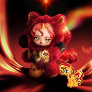 สินค้าขายดี ของแท้ 100% ตุ๊กตา Popmart SKULLPANDA ซีรีส์ My Little Pony น่ารัก จี้ห้อยกระเป๋า กล่องสุ่ม ของเล่นตุ๊กตาขนนุ่ม พวงกุญแจ สำหรับเด็กผู้หญิง - Product Image 5