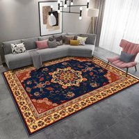 Tapis et carpettes en velours cristal - Tapis d'intérieur doux, antidérapant et écologique pour chambre et salon, personnalisable
