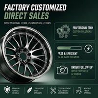 Rines Cóncavos Profundos de 17 18 19 20 22 24 Pulgadas, 5x112 5x120 5x114.3 5x108, Rines Forjados Personalizados para BMW M3 M4 Audi RS4 RS5 Mercedes-AMG