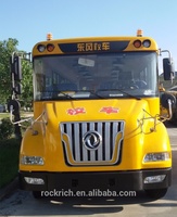 Bus scolaire neuf de fabrication chinoise, 52 places, jaune, diesel, transmission manuelle, à prix avantageux