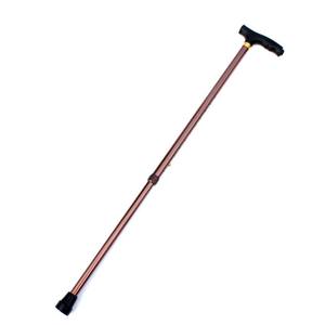 Bastón telescópico de aleación de aluminio engrosado con luz, altura ajustable, antideslizante, para personas mayores - Product Image 4