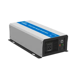 EPever Inverter tenaga surya 1KW, 12V DC ke 110/220VAC inverter gelombang sinus murni NP1000-11 lithium inverter frekuensi tinggi