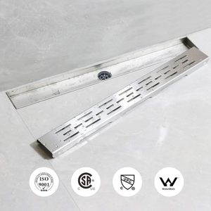 Drain de <span class=keywords><strong>douche</strong></span> linéaire en acier inoxydable 304 60cm <span class=keywords><strong>pour</strong></span> pièce humide-Conception d'insertion de carrelage et grille antidérapante - Product Image 6