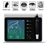 Machine de maquillage Semi-numérique Rechargeable, avec panneau Charmer Princesses, Microblading, Microblading, pmu, maquillage Permanent