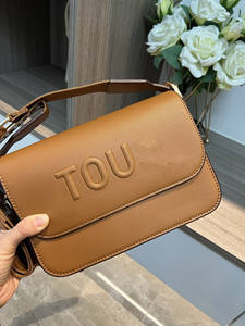 Nuevo <span class=keywords><strong>bolso</strong></span> de <span class=keywords><strong>hombro</strong></span> minimalista de color sólido con letras, <span class=keywords><strong>bolso</strong></span> cruzado para mujer. - Product Image 1